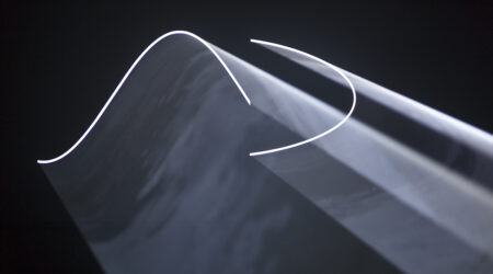 <em>Anthony McCall: You and I, Horizontal (II)</em>, installation view, Contemporary Art Museum St. Louis, September 6-December 29, 2013. Photo: David Johnson.