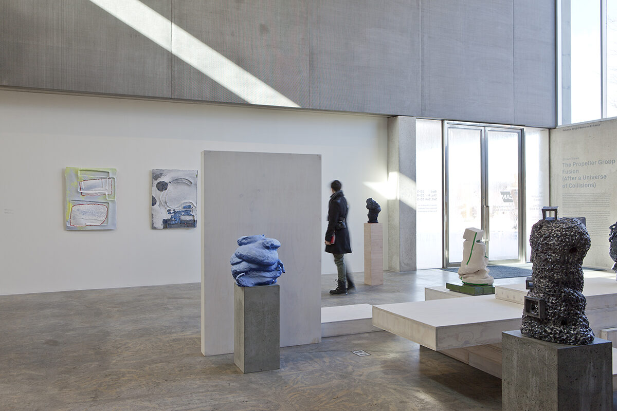 <em>Arlene Shechet: Urgent Matter</em>, installation view, Contemporary Art Museum St. Louis, January 15–April 3, 2016. Photo: David Johnson.