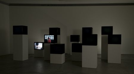 <em>Aïda Ruilova: The Singles 1999 – Now</em>, installation view, Contemporary Art Museum St. Louis, September 12, 2008–January 4, 2009. Photo: David Ulmer.