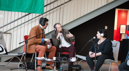 <em>Bad at Sports</em>, installation view, Contemporary Art Museum St. Louis, April 24, 2013–May 5, 2013. Photo: Constantino Schillebeeckx.