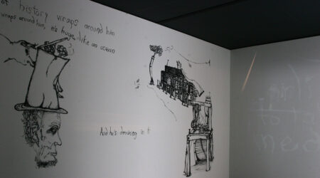 <em>Brent Green</em>, installation view, Contemporary Art Museum St. Louis, July 26–August 10, 2008. Photo: William Gass.