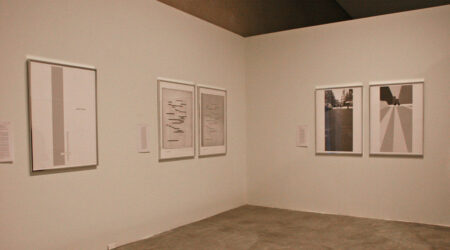 <em>Dexter Sinister: (carte blanche)</em>, installation view, Contemporary Art Museum St. Louis, January 7–18, 2009. Photo: William Gass.