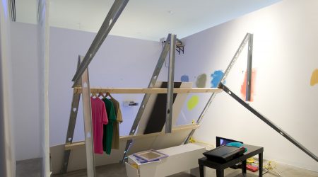 <em>Fia Backström</em>, installation view, Contemporary Art Museum St. Louis, January 23–February 8, 2009. Photo: Nicole Stevens.