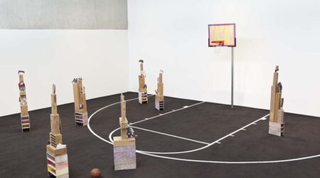 <em>Lyndon Barrois Jr.: Of Color</em>, installation view, Contemporary Art Museum St. Louis, May 6–August 21, 2016. Photo: David Johnson.