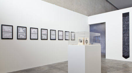 <em>Geta Brătescu: Drawings with the Eyes Closed</em>, installation view, Contemporary Art Museum St. Louis, March 6–April 11, 2015. Photo: David Johnson.