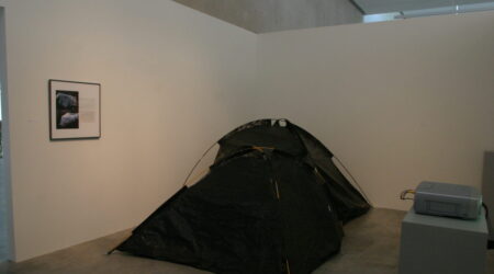 <i>Alex Hubbard and Oscar Tuazon</i>, installation view, Contemporary Art Museum St. Louis, May 27 – Jun 8, 2008.