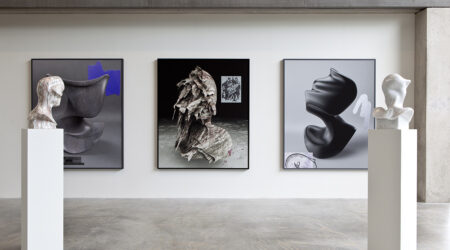 <em>Jon Rafman: The end of the end of the end</em>, installation view, Contemporary Art Museum St. Louis, June 27–August 10, 2014. Photo: David Johnson.