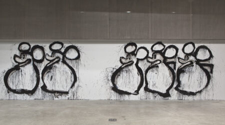 <em>Joyce Pensato: I KILLED KENNY</em>, installation view, Contemporary Art Museum St. Louis, January 24-April 13, 2014. Photo: David Johnson.