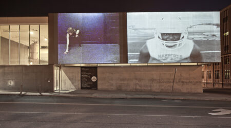 <em>Kevin Jerome Everson</em>, installation view, Contemporary Art Museum St. Louis, October 3–December 3, 2014. Photo: Jarred Gastreich﻿.﻿﻿﻿﻿﻿﻿