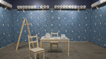 <em>Lauren Adams: We the People</em>, installation view, Expo Chicago, September 20–23, 2012. Photo: Clare Britt.