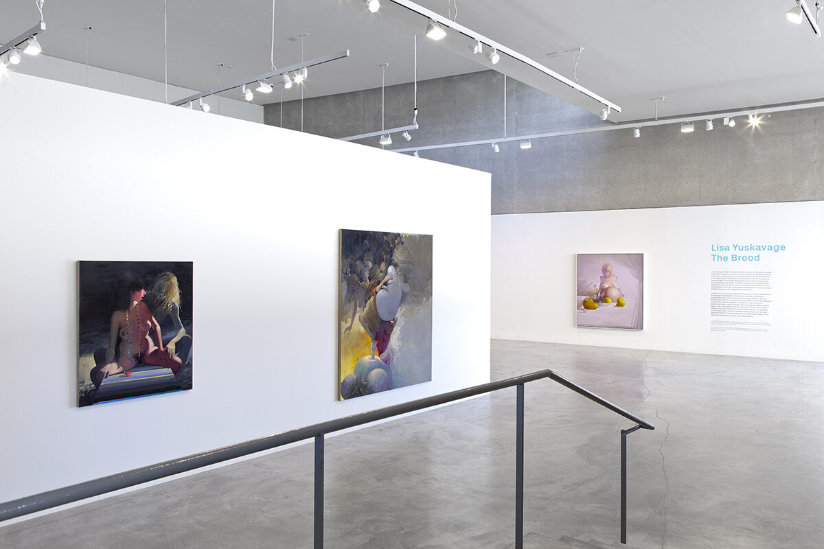 <em>Lisa Yuskavage: The Brood</em>, installation view, Contemporary Art Museum St. Louis, January 15–April 3, 2016. Photo: David Johnson.