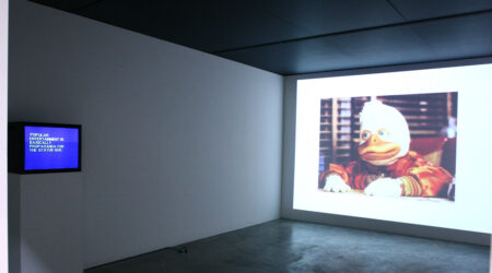 <em>Scott King and Richard Serra</em>, installation view, Contemporary Art Museum St. Louis, April 19–May 1, 2011. Photo: Alex Elmestad.