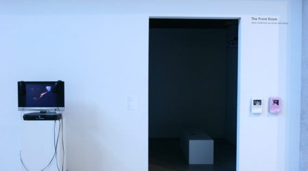 <em>Sung Hwan Kim, Clemens von Wedemeyer, Alix Pearlstein, Sven Augustijnen and Aurélien Froment</em>, installation view, Contemporary Art Museum St. Louis, February 11–22, 2009.