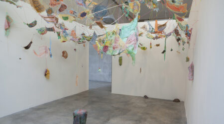 <em>Takashi Horisaki: Social Dress St. Louis: Learning and Unlearning</em>, installation view, Contemporary Art Museum St. Louis, June 14–July 15, 2012. Photo: David Johnson.