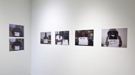 <em>ArtReach: I Am</em>, installation view, Contemporary Art Museum St. Louis, January 27–April 16, 2017. Photo: David Johnson.