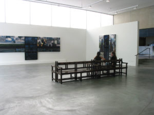 Installation view of Keith Piper: Crusade
