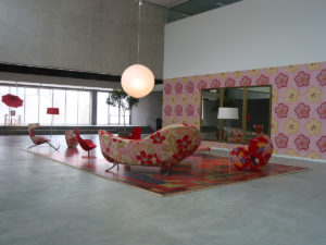 Installation view of Michael Lin