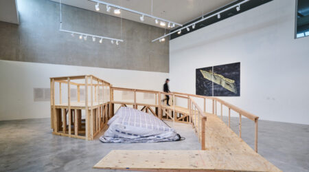 <em>Urban Planning: Art and the City 1967–2017</em>, installation view, Contemporary Art Museum St. Louis, May 5–August 13, 2017. Photo: Dusty Kessler.