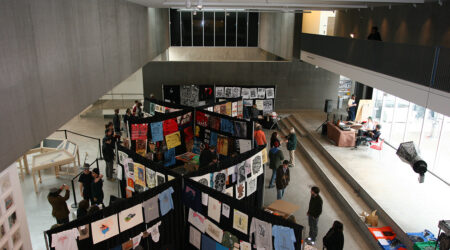 <em>Evil Prints</em>, installation view, Contemporary Art Museum St. Louis, February 13–March 2, 2008.