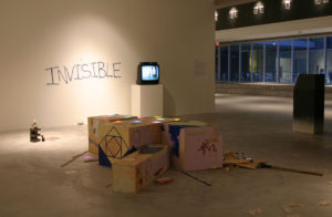 Installation view of Jason Wallace Triefenbach: Hero, Compromised (Autobiographical Fiction/Narrative Medley)