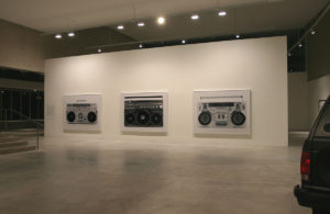 Installation view of Moses: The Audiophile Series
