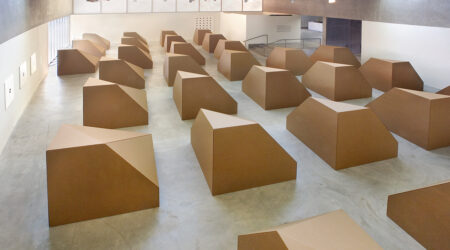 <em>John Armleder and Olivier Mosset</em>, installation view, Contemporary Art Museum St. Louis, May 9–August 3, 2008. Photo by Richard Sprengeler.