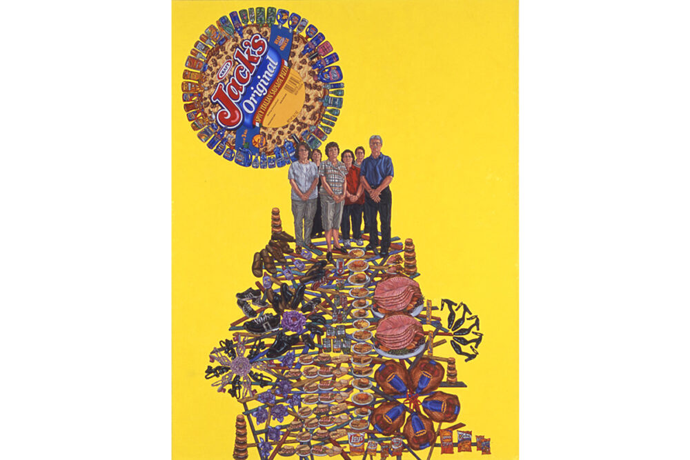 Katharine Kuharic, <em>Jack‘s Original</em>, 2004. Oil on linen, 40 x 30 inches. Courtesy the artist and P.P.O.W. Gallery, New York.