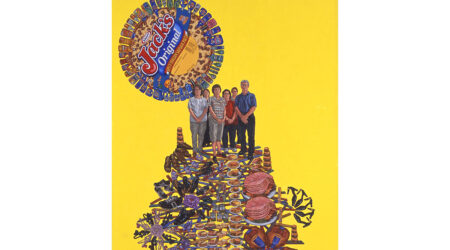 Katharine Kuharic, <em>Jack‘s Original</em>, 2004. Oil on linen, 40 x 30 inches. Courtesy the artist and P.P.O.W. Gallery, New York.