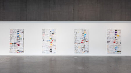 <em>Kelley Walker: Direct Drive</em>, installation view, Contemporary Art Museum St. Louis, September 16–December 31, 2016. Photo: Steven Probert.