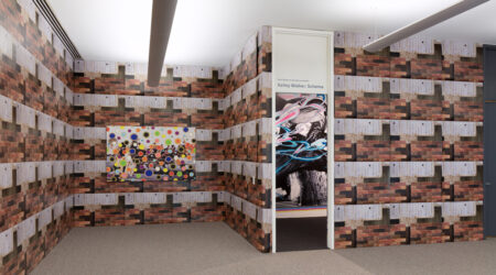 <em>Kelley Walker: Schema</em>, installation view, Contemporary Art Museum St. Louis, August 5–December 31, 2016. Photo: Steven Probert.