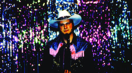 Larry Krone, <em>Take Me Back</em> (performance detail), 2004. Courtesy Starlight Bar & Lounge, New York.