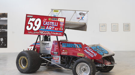 <em>Salvatore Scarpitta: Racing Cars</em>, installation view, Contemporary Art Museum St. Louis, January 19–April 22, 2018. Photo: Tom Van Eynde.