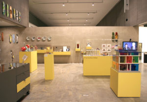 Installation view of The Collectibles
