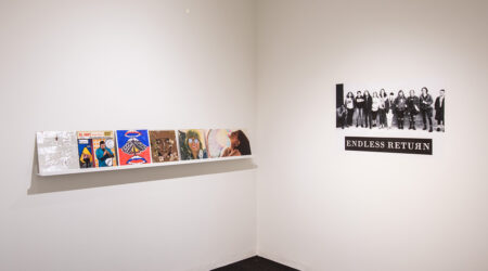 <em>New Art in the Neighborhood: Endless Return</em>, installation view, Contemporary Art Museum St. Louis, May 11–August 19, 2018. Photo: Dusty Kessler.