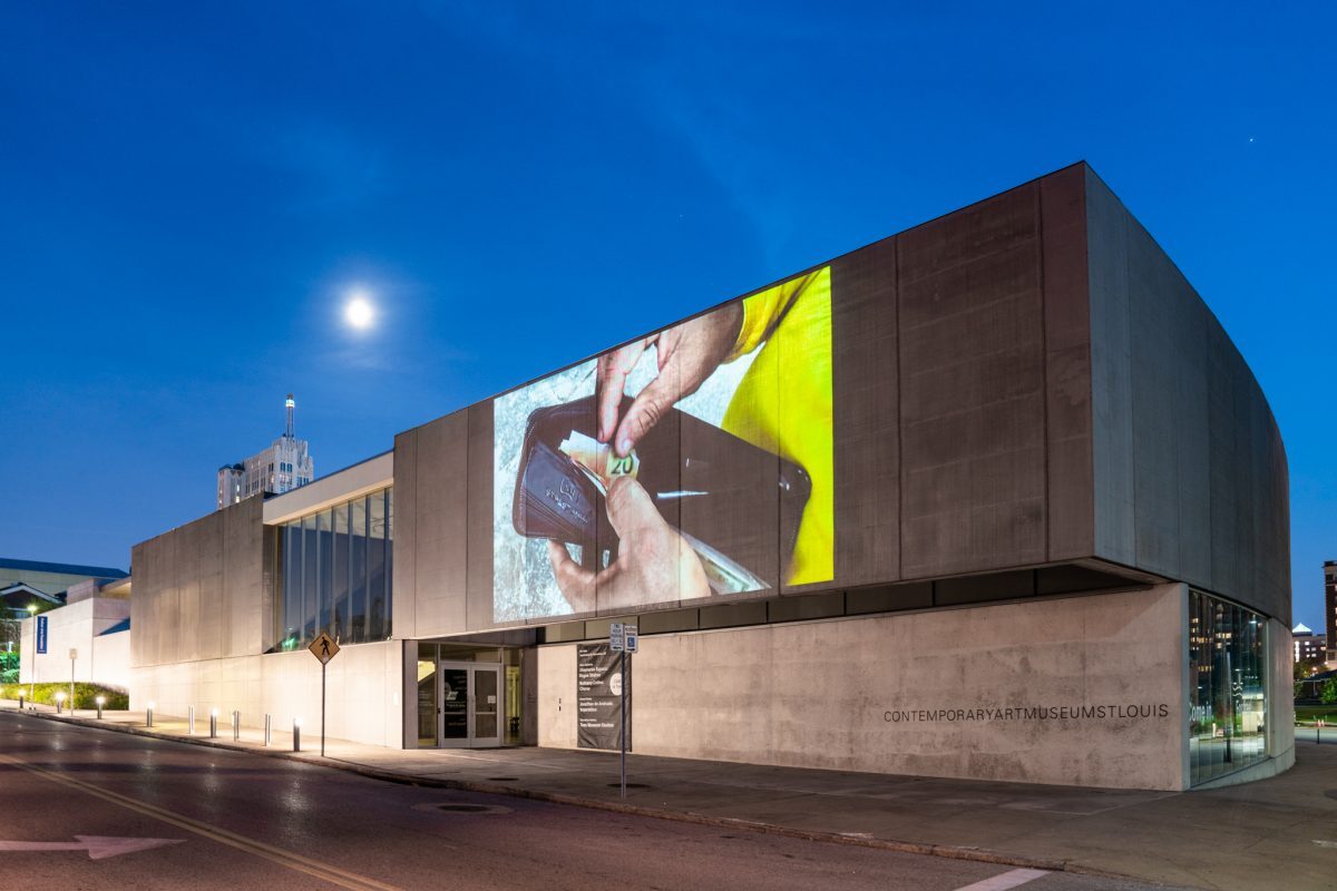 <em>Jonathas de Andrade: Voyeristico</em>, installation view, Contemporary Art Museum St. Louis, September 6–December 29, 2019. Photo: Dusty Kessler.