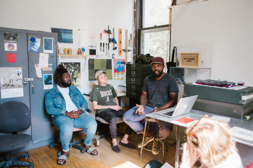 Studio of Kevin McCoy, Open Studios STL 2018. Photo: Abby Gillardi.