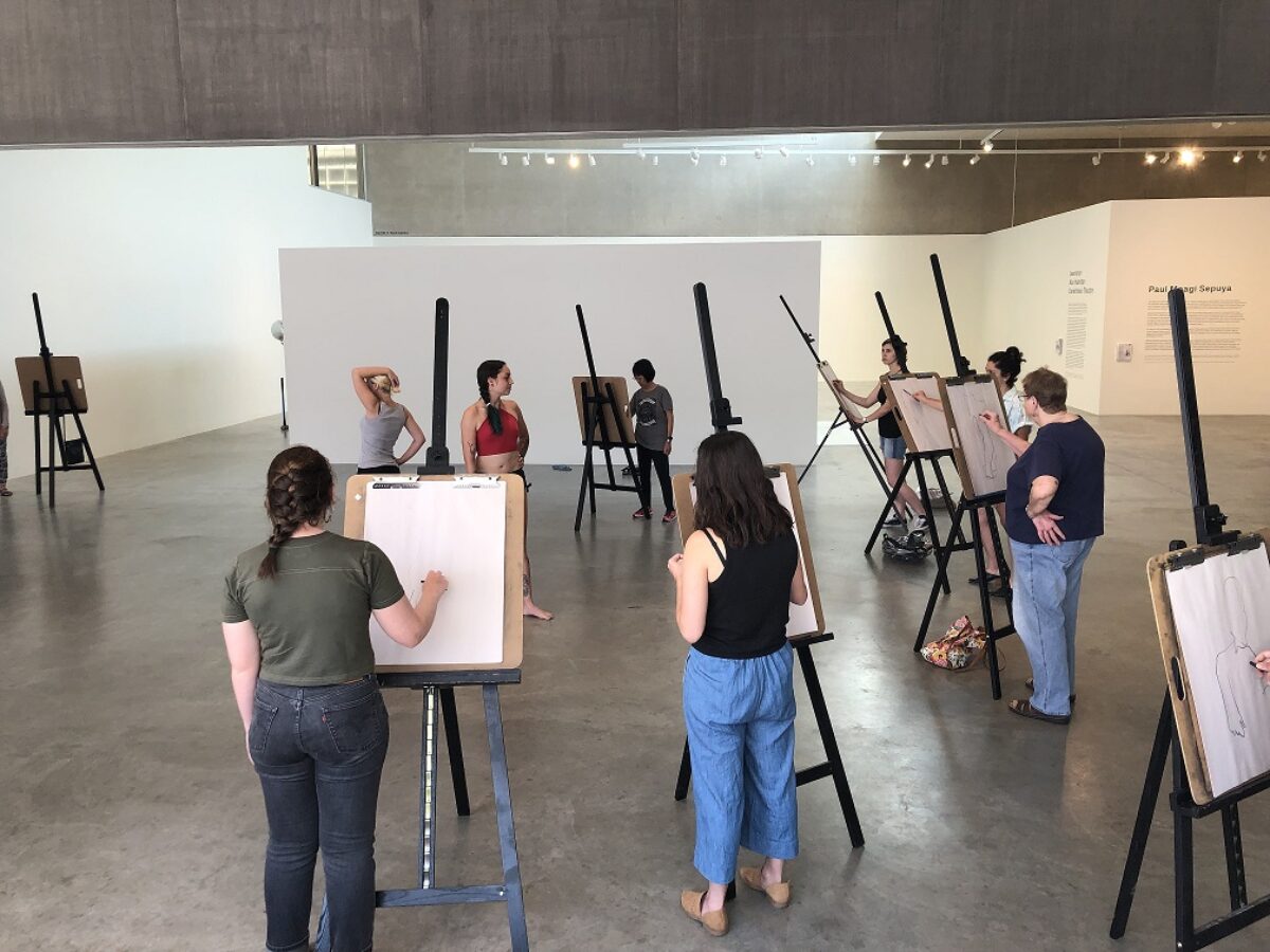 Drawing from Observation, August 15, 2019. Photo: Alli Beard.