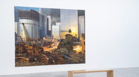 <em>Tim Portlock: Nickels from Heaven</em>, Great Rivers Biennial 2020, installation view, Contemporary Art Museum St. Louis, September 11, 2020—February 21, 2021. Photo: Dusty Kessler.