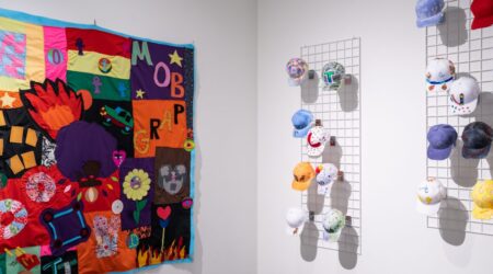 <em>ArtReach: Vashon High School</em>, installation view, Contemporary Art Museum St. Louis, January 17–April 19, 2020. Photo: Dusty Kessler.