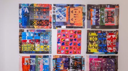 <em> ArtReach: Sumner and Vashon High Schools</em>, installation view, Contemporary Art Museum St. Louis, March 25–July 24, 2022. Photo: Dusty Kessler.