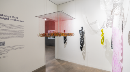 <em>Sukanya Mani: Weight of Shadows,</em> installation view, Contemporary Art Museum St. Louis, September 9, 2022–February 12, 2023. Photo courtesy Dusty Kessler.