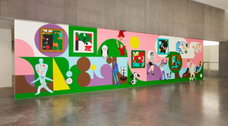 <em>Ad Minoliti: Manifestación pluriversal</em>, installation view, Contemporary Art Museum St. Louis, September 6, 2024–February 9, 2025. Photo: Izaiah Johnson.