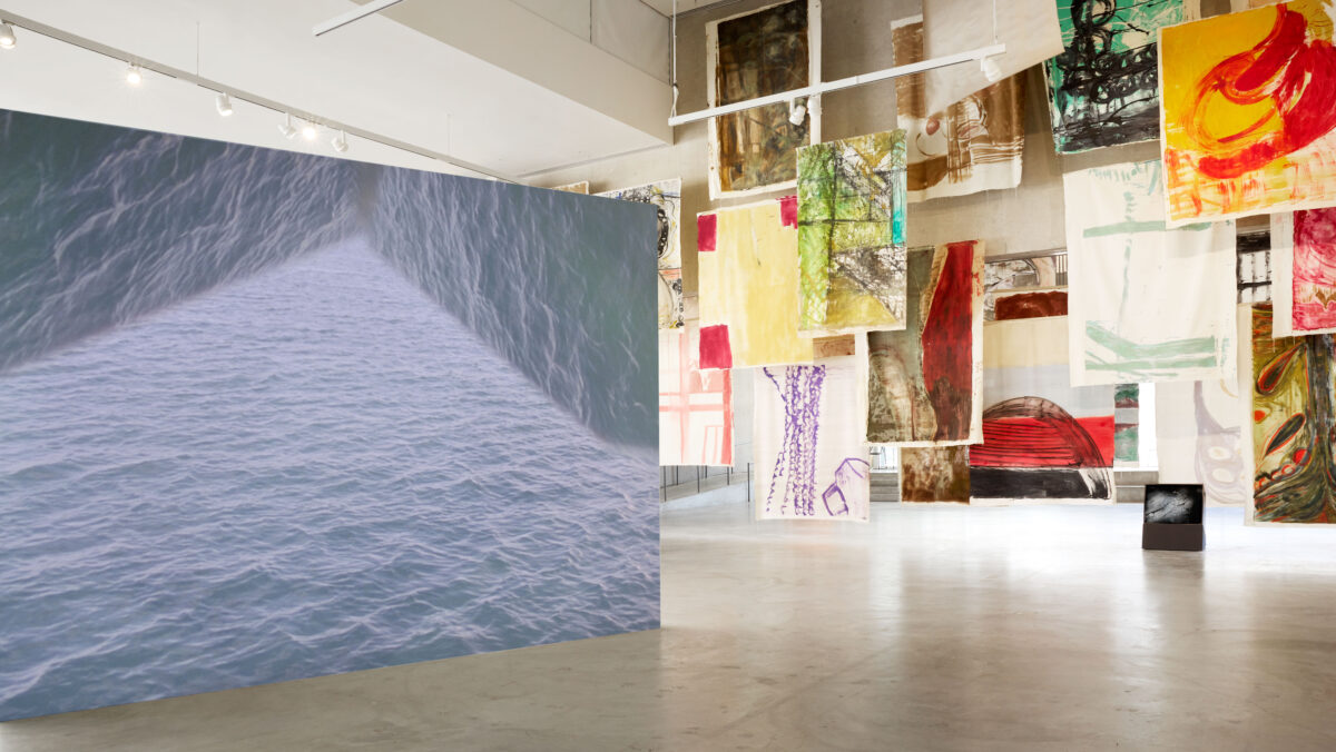 <em>Like Water</em>, installation view, Contemporary Art Museum St. Louis, March 7–August 10, 2025. Photo: Izaiah Johnson. 