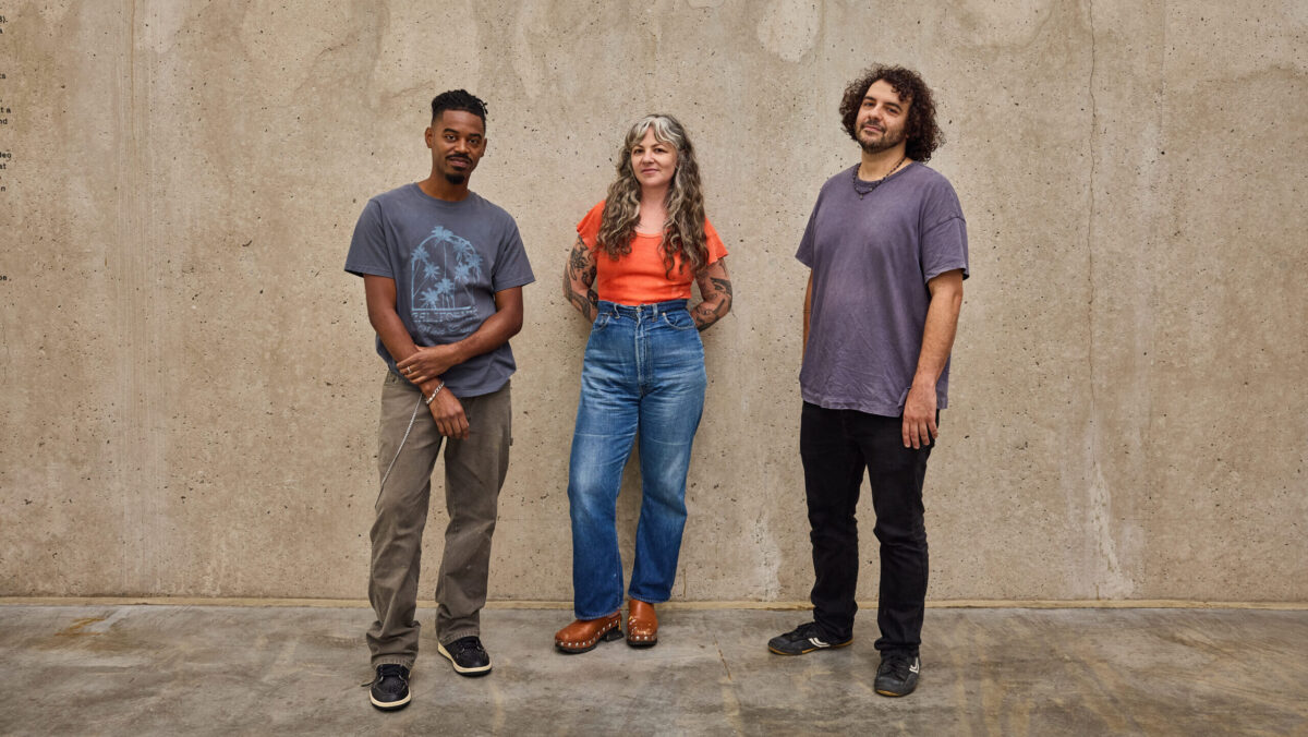 Vaughn Davis Jr., Lauren dela Roche, Vincent Stemmler. Photo: Izaiah Johnson.