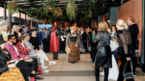 Photo from runway walk at the 2025 Met Gala Watch party. Photo: Bibi Photography Studio.